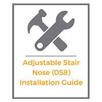Adjustable Stair Nose Install Guide